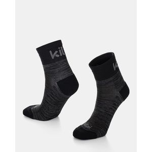Černé unisex sportovní ponožky Kilpi SPEED obraz