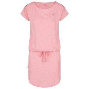 Růžové dámské letní šaty LOAP BURGET obraz