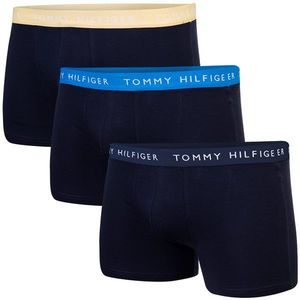 3PACK pánské boxerky Tommy Hilfiger tmavě modré obraz