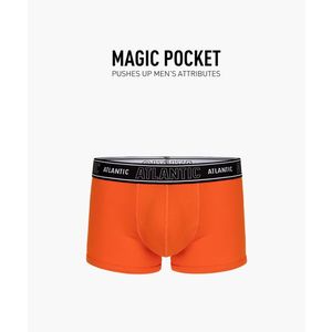 Pánské boxerky ATLANTIC Magic Pocket - oranžové obraz