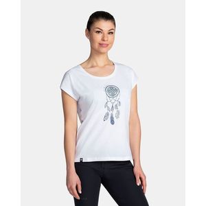 Dámské bavlněné triko Kilpi ROANE-W Bílá obraz