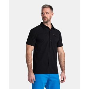 Pánská technická košile Kilpi BOMBAY-M Černá obraz