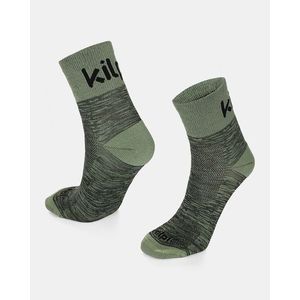Unisex běžecké ponožky Kilpi SPEED-U Tmavě zelená obraz