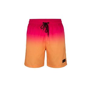 Pánské plavecké šortky ATLANTIC - růžové/oranžové obraz