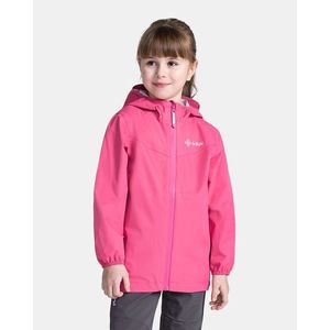 Dětská nepromokavá bunda Kilpi DAMIRI-J Růžová obraz