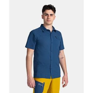 Pánská technická košile Kilpi BOMBAY-M Tmavě modrá obraz