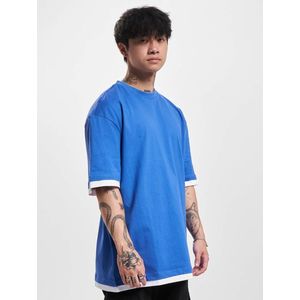 Pánské tričko DEF Visible Layer - modro/bílé obraz