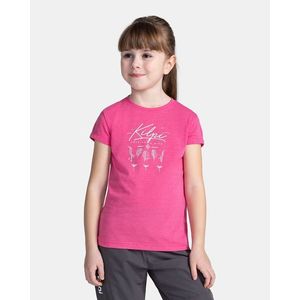 Dívčí triko Kilpi MALGA-JG Růžová obraz