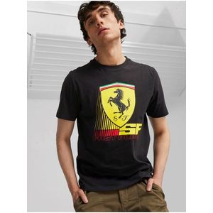 Černé pánské tričko Puma Ferrari Race - Pánské obraz