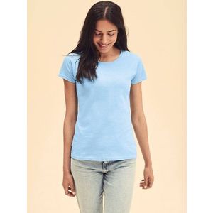 Blue Valueweight Fruit of the Loom T-shirt obraz