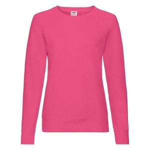 Pink classic light sweatshirt Fruit of the Loom obraz