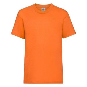 Orange Baby Cotton T-shirt Fruit of the Loom obraz