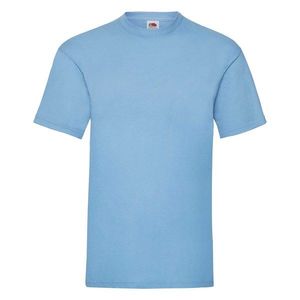 Men's Blue T-shirt Valueweight Fruit of the Loom obraz