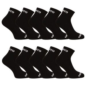 Sada deseti párů ponožek v černé barvě Nedeto obraz