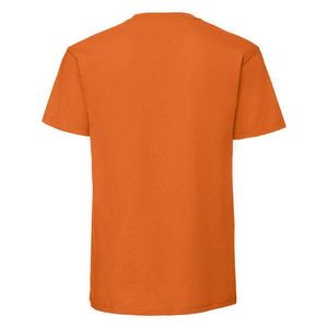 Iconic 195 Ringspun Premium Fruit of the Loom Orange T-shirt obraz