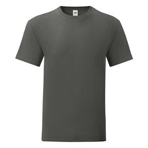 Graphite Iconic Combed Cotton T-shirt Fruit of the Loom obraz