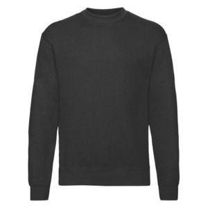 Black Classic sweatshirt Fruit of the Loom obraz