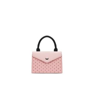 Růžová dámská puntíkovaná kabelka Vuch Effie Pink obraz