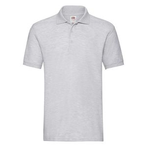 Biała koszulka męska Premium Polo 632180 100% BFriut of the Loom obraz