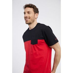 Černo-červené pánské tričko SAM 73 Sirius obraz