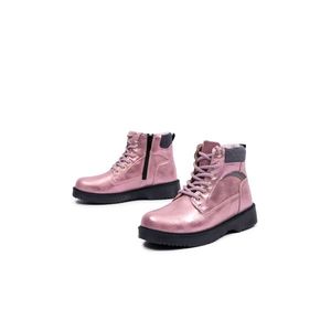 Růžové holčičí kotníkové metalické boty SAM 73 Thordia obraz