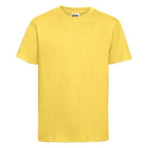 Slim Fit Russell Yellow T-shirt obraz