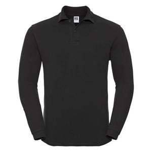 Men's Polo Long Sleeve R569L 100% Cotton 195g/200g obraz