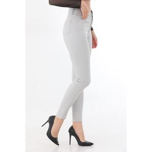 BİKELİFE dámské kalhoty s vysokým pasem, délka ke kotníkům, úzké nohavice, elastické lycrové kalhoty pro ženy. obraz