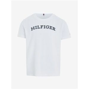 Bílé dětské tričko Tommy Hilfiger obraz