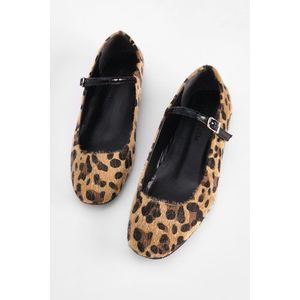 Dámské páskové boty Marjin Osela Leopard obraz