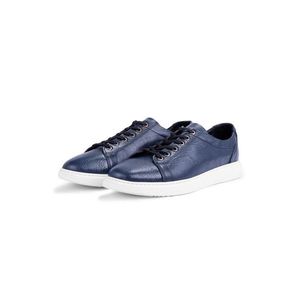 Ducavelli Verano Pánské ležérní boty z pravé kůže. Letní sportovní boty, lehké boty námořnická modrá. obraz
