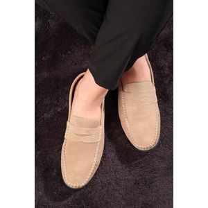 Ducavelli Naran Pánské ležérní boty z pravé kůže, mokasíny, lehké boty, semišové boty. obraz