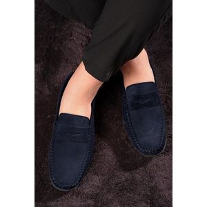 Ducavelli Naran Pánské ležérní boty z pravé kůže, mokasíny, lehké boty, semišové boty. obraz