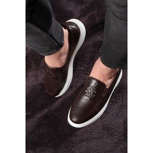 Pánské ležérní boty Ducavelli z pravé kůže, mokasíny, lehké boty, letní boty. obraz
