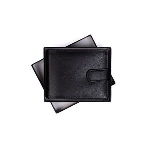 Elegantní černá pánská peněženka Shelovet obraz