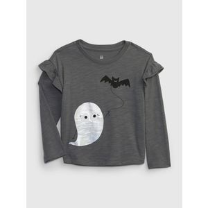 GAP Dětské tričko s potiskem Halloween - Holky obraz