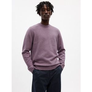 Světle fialový pánský svetr s příměsí vlny GAP obraz