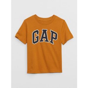 Oranžové klučičí tričko s logem GAP obraz