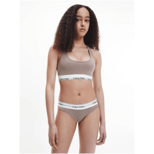 Světle hnědá dámská podprsenka Calvin Klein Underwear obraz