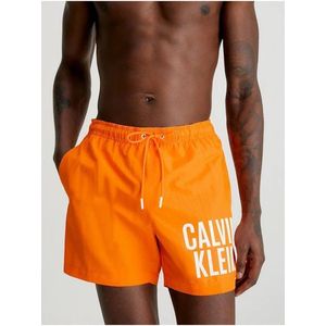 Oranžové pánské plavky Calvin Klein Underwear - Pánské obraz