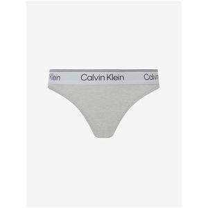 Světle šedá dámská tanga Calvin Klein Underwear - Dámské obraz