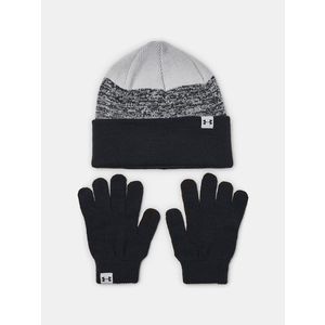 Under Armour Čepice Girl's Beanie & Glove Combo-BLK - Holky obraz