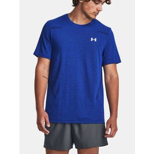 Modré sportovní tričko Under Armour Vanish Grid SS obraz