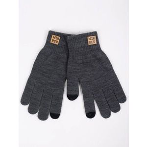 Yoclub Man's Gloves RED-0219F-AA50-012 obraz