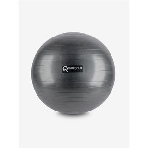 Černý gymnastický míč 75 cm Worqout Gym Ball obraz