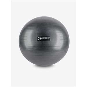 Černý gymnastický míč 85 cm Worqout Gym Ball - unisex obraz