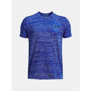 Modré sportovní tričko Under Armour UA Tech Vent Jacquard SS obraz