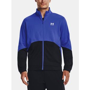 Modrá sportovní bunda Under Armour UA Tricot Fashion Jacket obraz