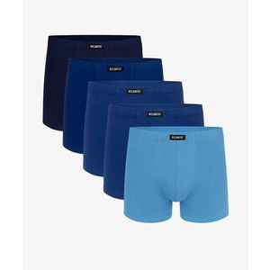 Pánské boxerky ATLANTIC 5Pack - odstíny modré obraz
