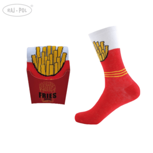 Raj-Pol Woman's Socks Fries obraz